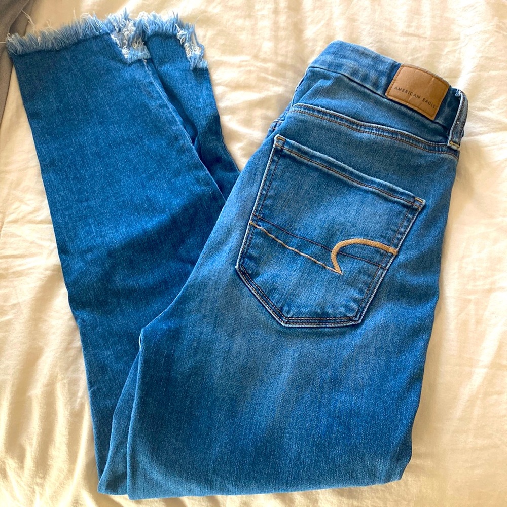 American Eagle Super Hi-Rise Curvy Jegging Crop
